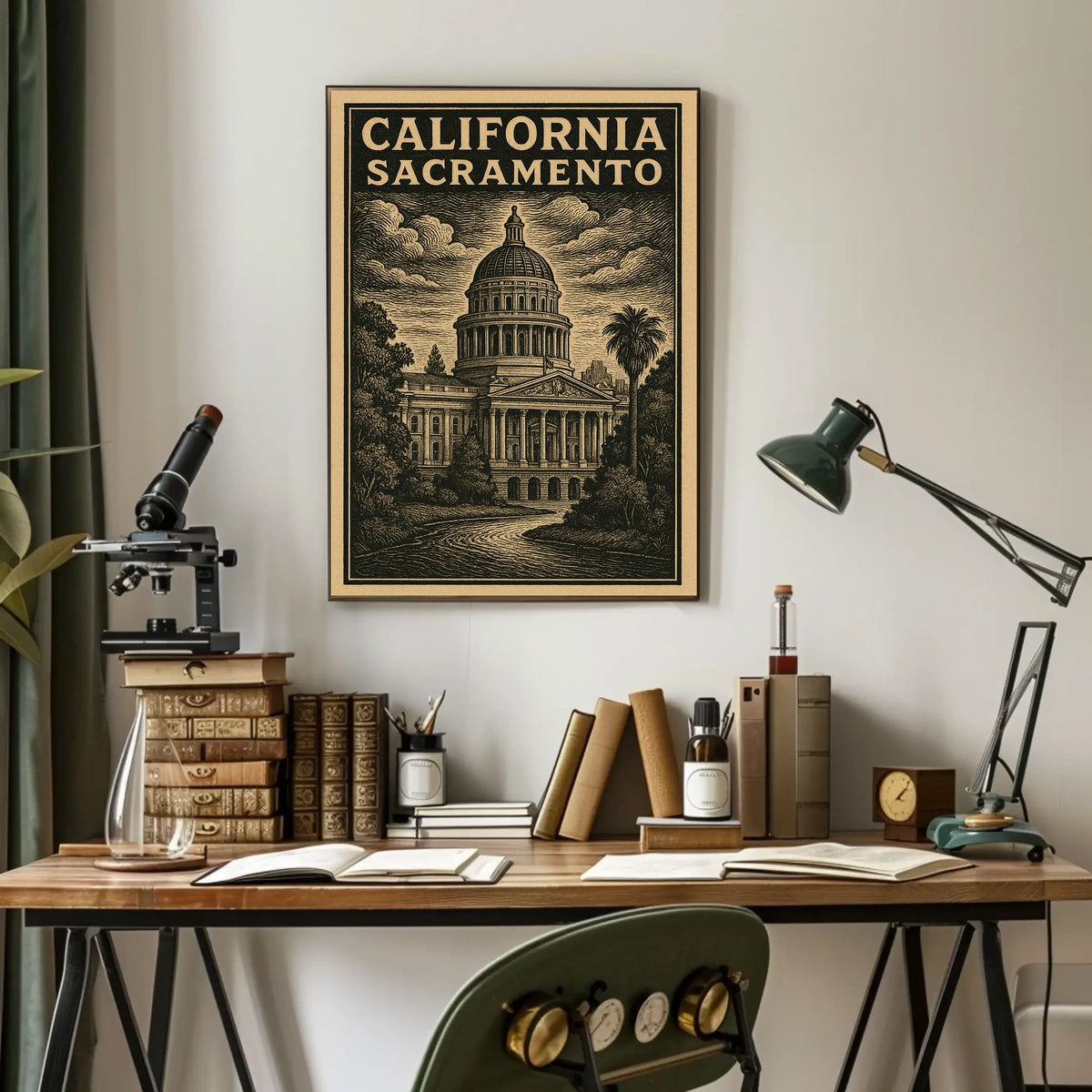 California State Capitol In Sacramento Poster