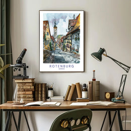 Rotenburg Charm Poster PosterGoat