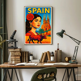 Vibrant Spain Poster