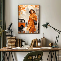 Autumn In The City Poster PosterGoat