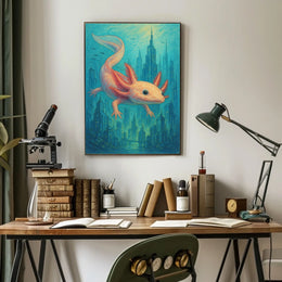 Aquatic Dreamscape Poster