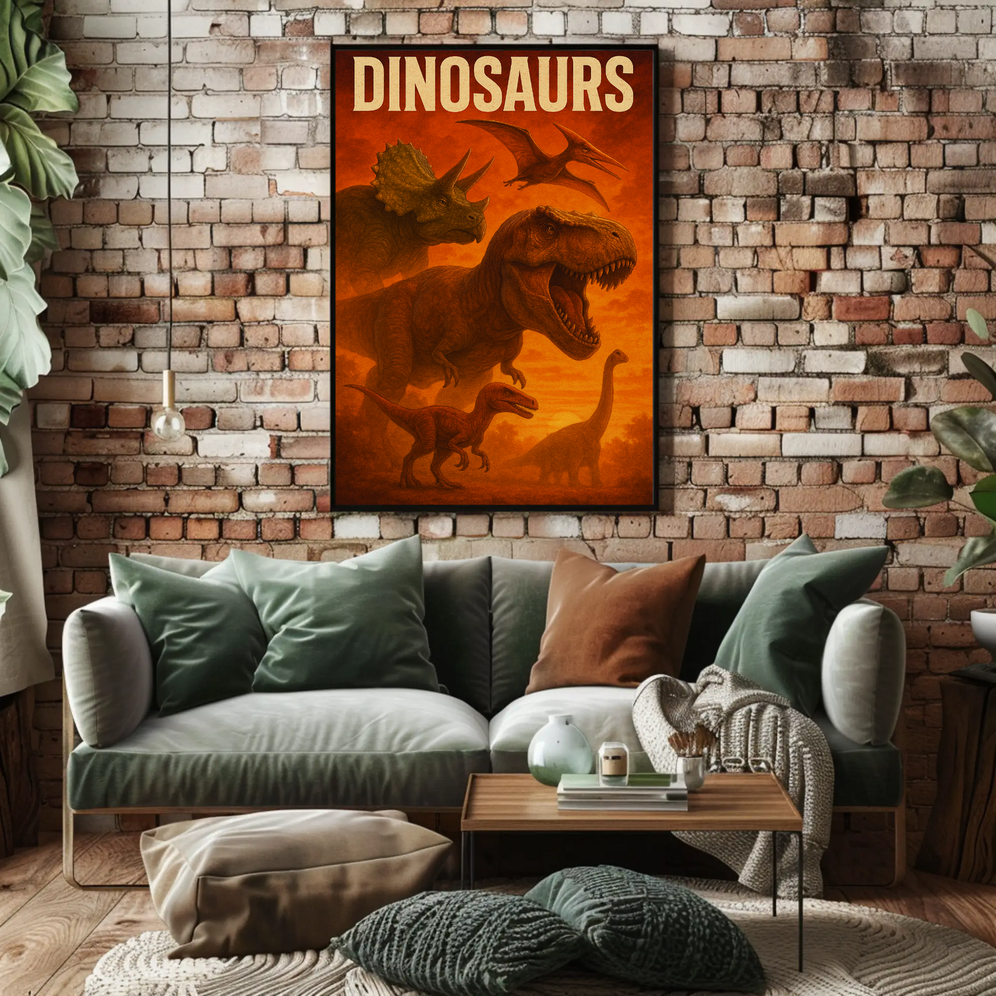 Dinosaurs Movie Poster 1 Vintage Poster