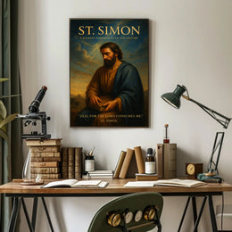 St. Simon A Journey Through Faith Poster