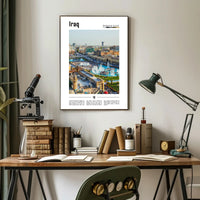 Iraq Urban Landscape Blend: Cultural or Heritage Poster PosterGoat
