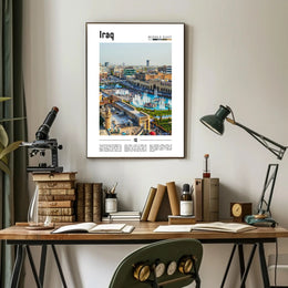Iraq Urban Landscape Blend: Cultural or Heritage Poster PosterGoat