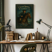 Caesar Rodney A Revolutionary Ride Poster