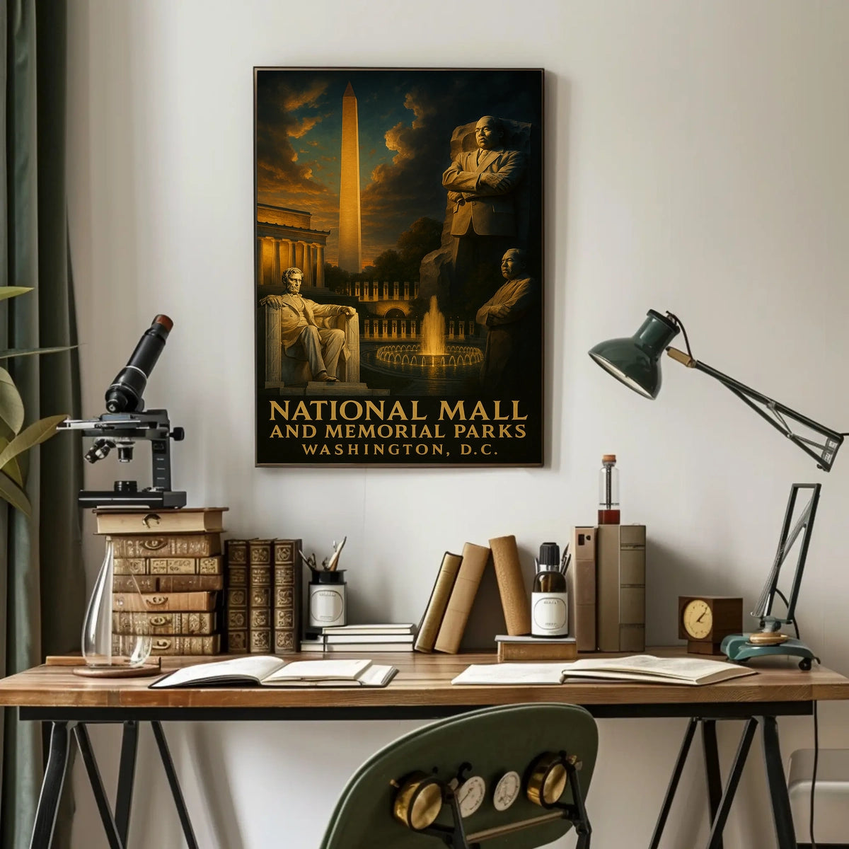 National Mall And Memorial Parks Poster