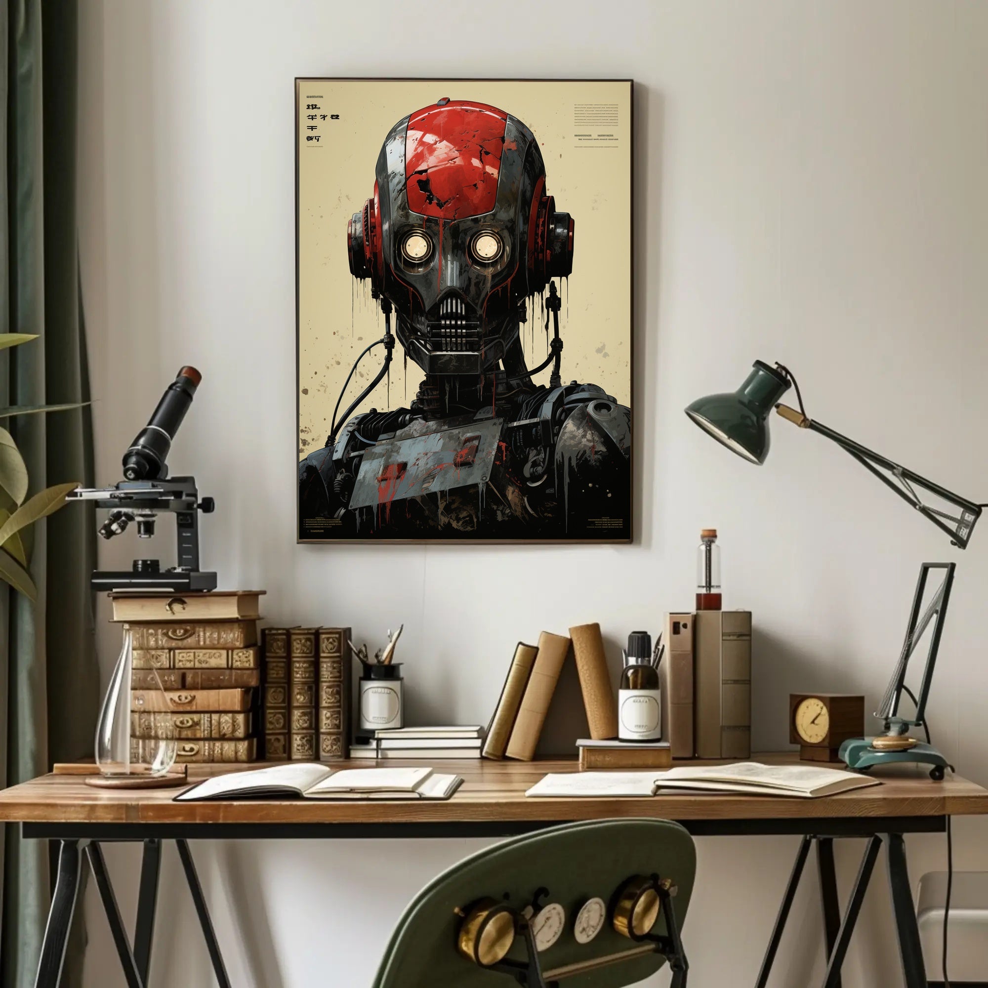 The Red-Eyed Machine Poster