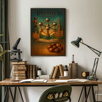 Brussels, Belgium Heart of Europes Cultural Melange Poster