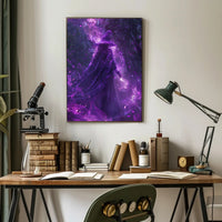 Enchanted Sorcerer in the Woods Art Print Poster PosterGoat