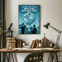 Explore the Future - New York World's Fair 1964 Poster PosterGoat