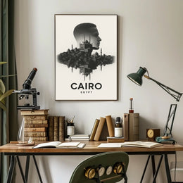Cairo Reflections Poster