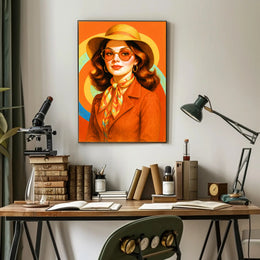 Retro Elegance Poster PosterGoat