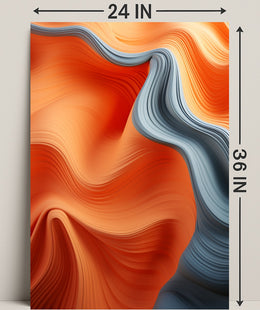 Flowing Colors Poster PosterGoat