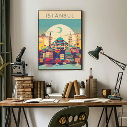 Vibrant Istanbul Poster