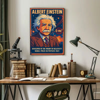 Albert Einstein Developer Of The Poster