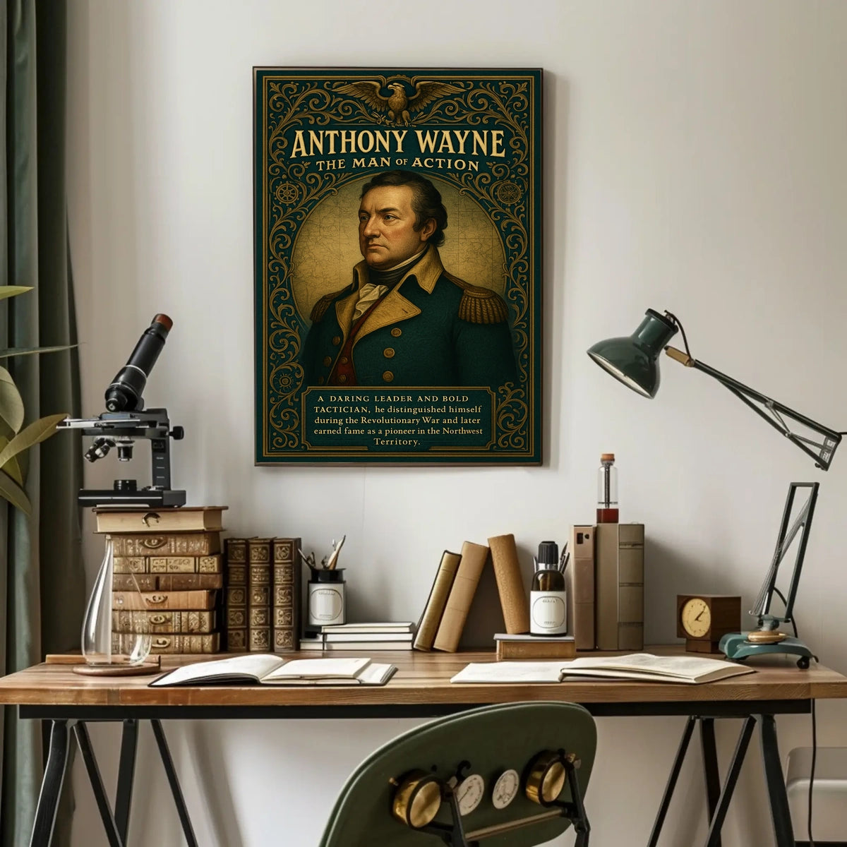 Anthony Wayne The Man of Action Poster