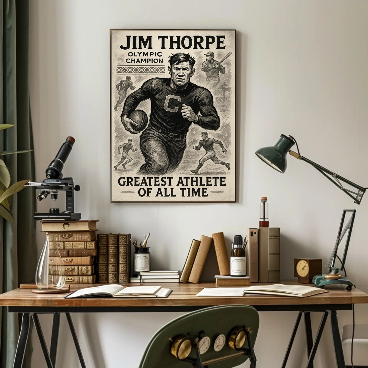 Celebrating an Icon Greatest Athlete of All Time Poster