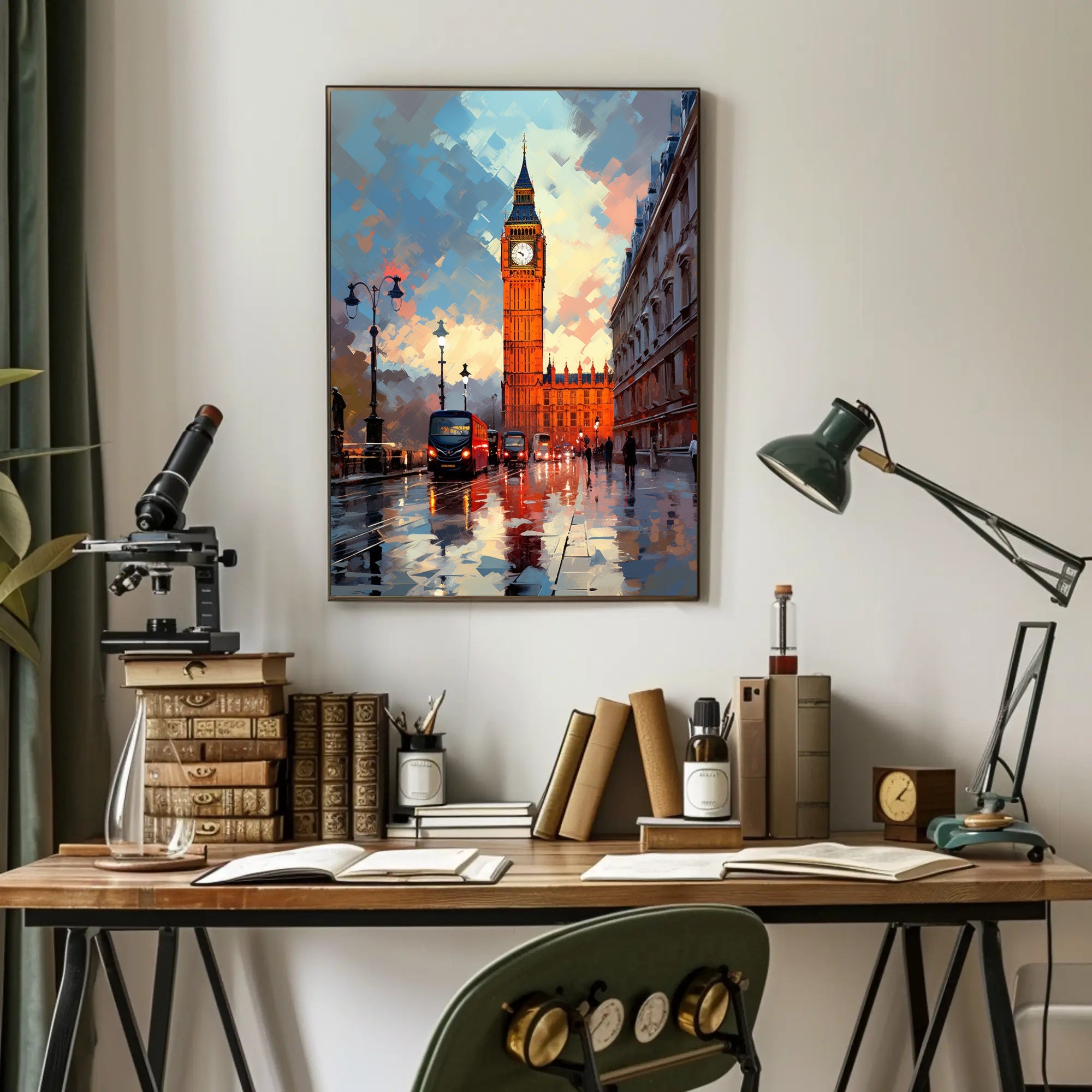 Big Ben At Dusk Poster PosterGoat