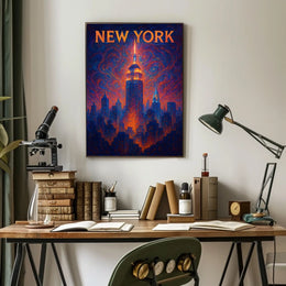 New York City Skyline Poster