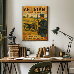 Antietam, Maryland Bloodiest Poster