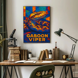 Gaboon Viper Poster