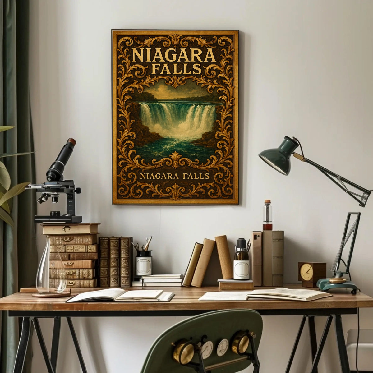 Niagara Falls Vintage Vintage Poster