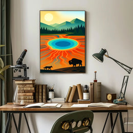 Yellowstone Wonders Poster PosterGoat