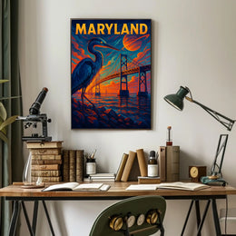 Maryland Scenic Poster
