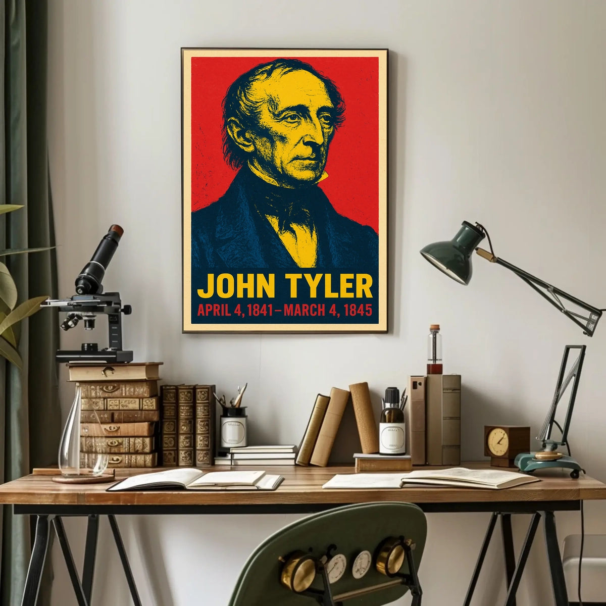 John Tyler Poster