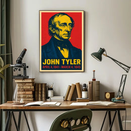 John Tyler Poster