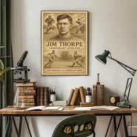 Jim Thorpe Legendary Athlete Jim Thorpe Poster