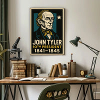 John Tyler 10th President Poster