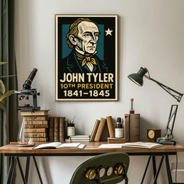 John Tyler 10th President Poster