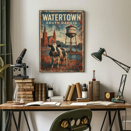 Watertown, South Dakota Poster