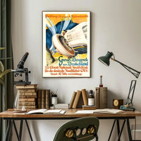 Großer Bergpreis von Deutschland 1935 Poster