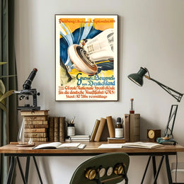 Großer Bergpreis von Deutschland 1935 Poster