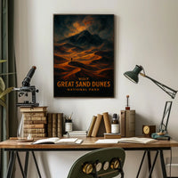 Visit Great Sand Dunes National Park Poster
