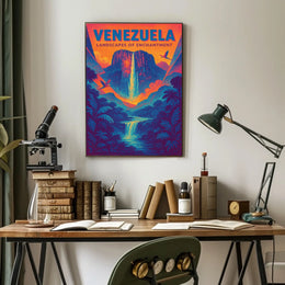 Venezuela Landscapes Of Enchantment Poster