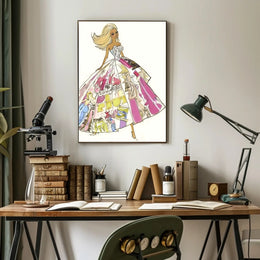 Fashion Illustration Extravaganza Poster
