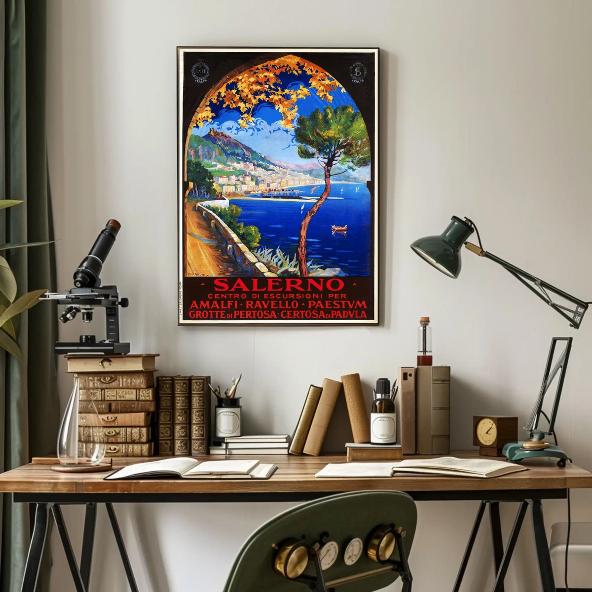 Salerno Gateway To The Amalfi Coast Poster