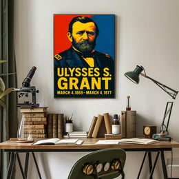Ulysses S. Grant 18Th President Poster