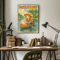 Mississippi Adventure Poster