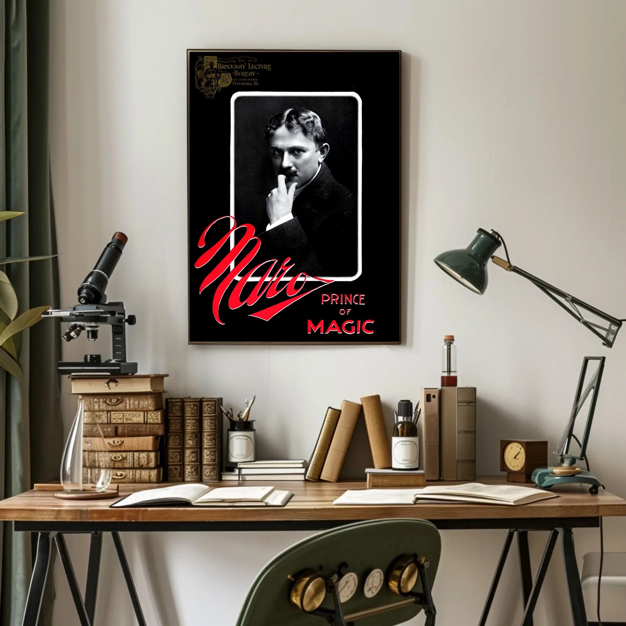 Maro Prince of Magic Early 20th Century Artistic Poster