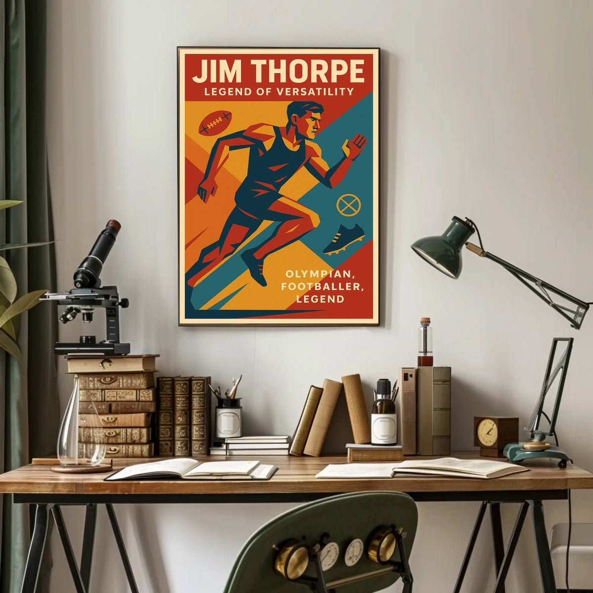 Jim Thorpe The Ultimate Sports Legend Jim Thorpe Poster