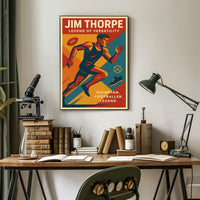 Jim Thorpe The Ultimate Sports Legend Jim Thorpe Poster
