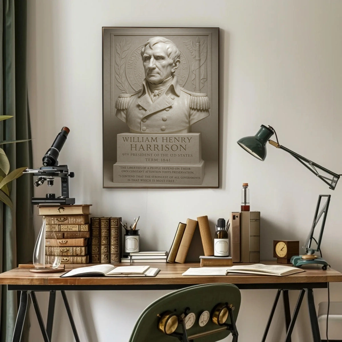 William Henry Harrison 9Th President Poster