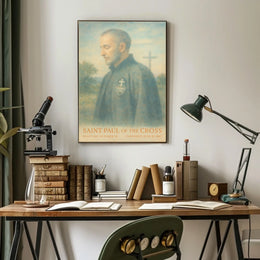 Saint Paul Of The Cross Poster