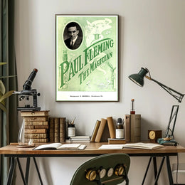 Paul Fleming Vintage Magic Poster - Abstract, Artistic Poster