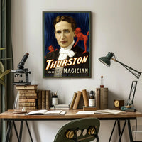 Thurston The Great Magician Vintage Entertainment Poster